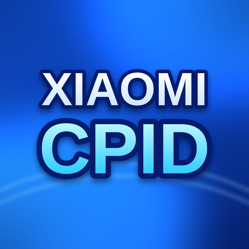 XIAOMI DUAL SIM CPID ONLY GLOBAL - QC18S (1-5days)